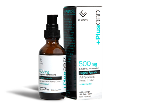 CBD SPRAY 500MG 1.86OZ PEPPERMINT
